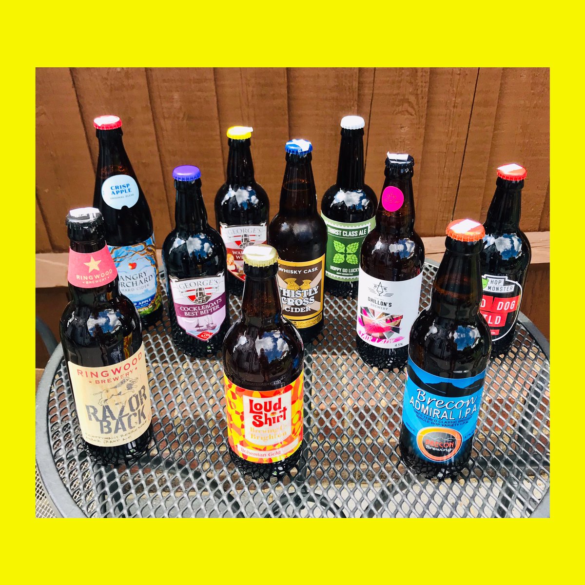 When your local craft beer shop opens up especially for you ... even on his day off! Now that’s local service for you!  
Thank you <a href="/CraftyHalf/">The Crafty Half</a> you have you saved our day! 
Now we can enjoy a special birthday celebration with <a href="/MangetoutGrill/">Mangetout</a> Roast Dinner Kit, Mrs Barnes desserts