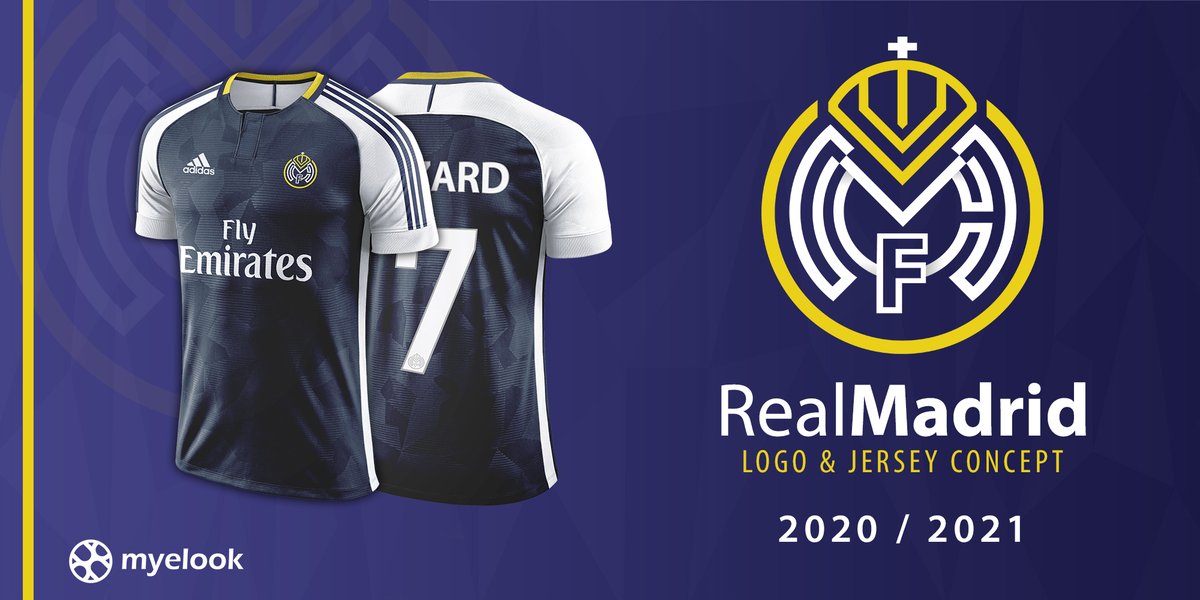 myelook's tweet photo. Logo et Maillot Concept @realmadridfra réalisé par l'équipe de @myelook !

#logodesigns #Logo #logodes https://t.co/vvLkcOfE40