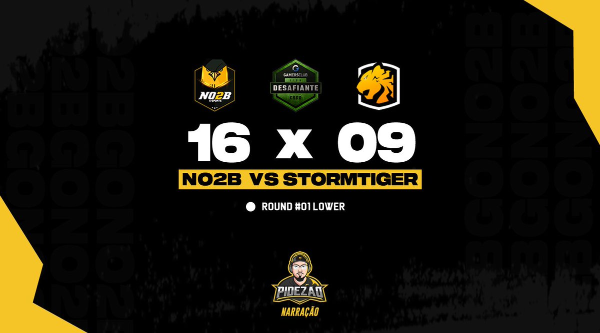 No2BeSports's tweet photo. VITÓRIAA!!
Vencemos a equipe da @StormTigeR_ pelo #Round01 da tabela lower e seguimos em busca do objetivo que é ser campeão. Em breve anunciamos o próximo adversário.

📺https://t.co/7LuD7fLGHi

#GoNo2B #SomosNo2B #CSGO https://t.co/89h7jfGpss