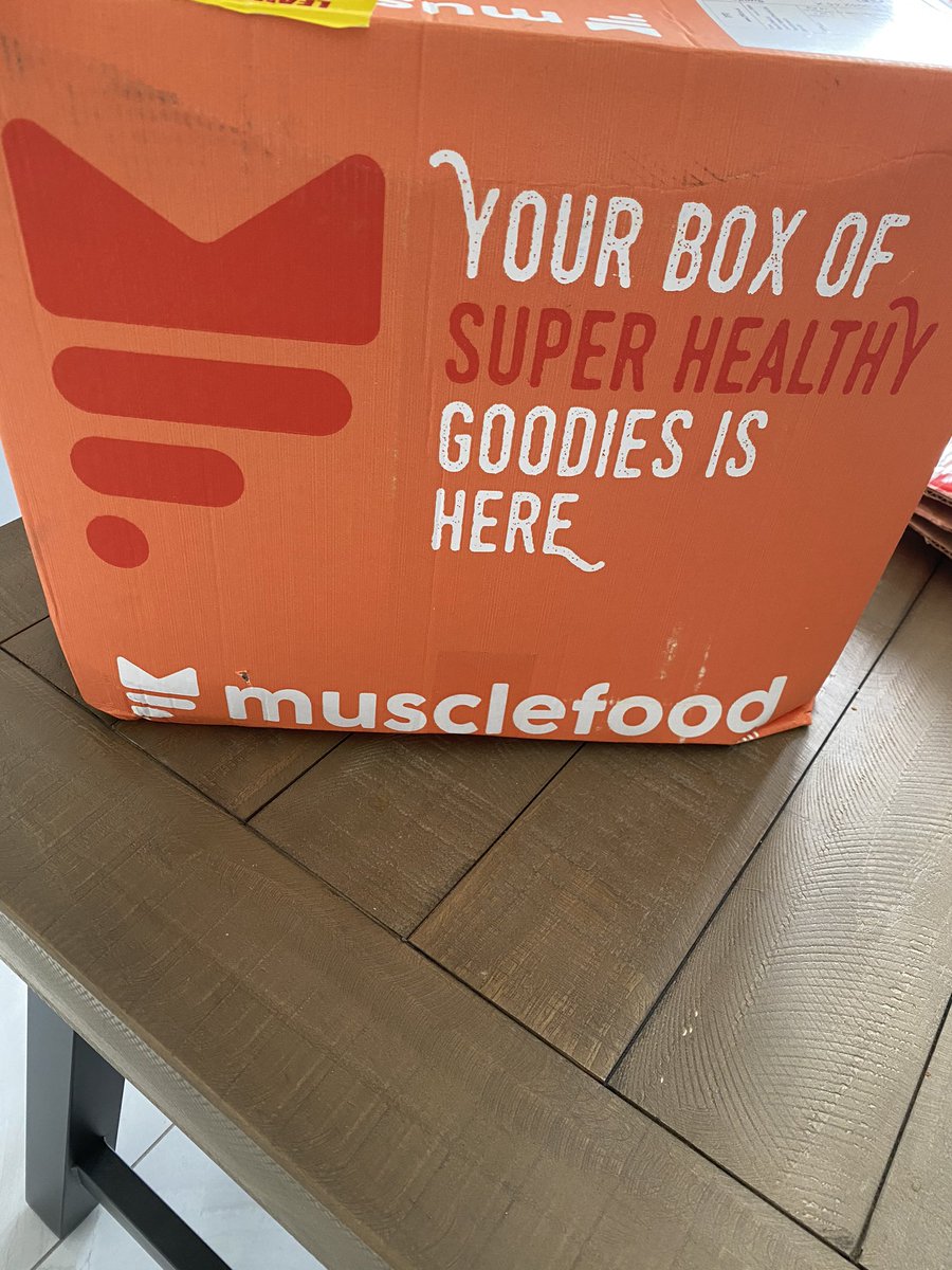 Deliveries! @MuscleFoodUK #HealthyLivingForAll