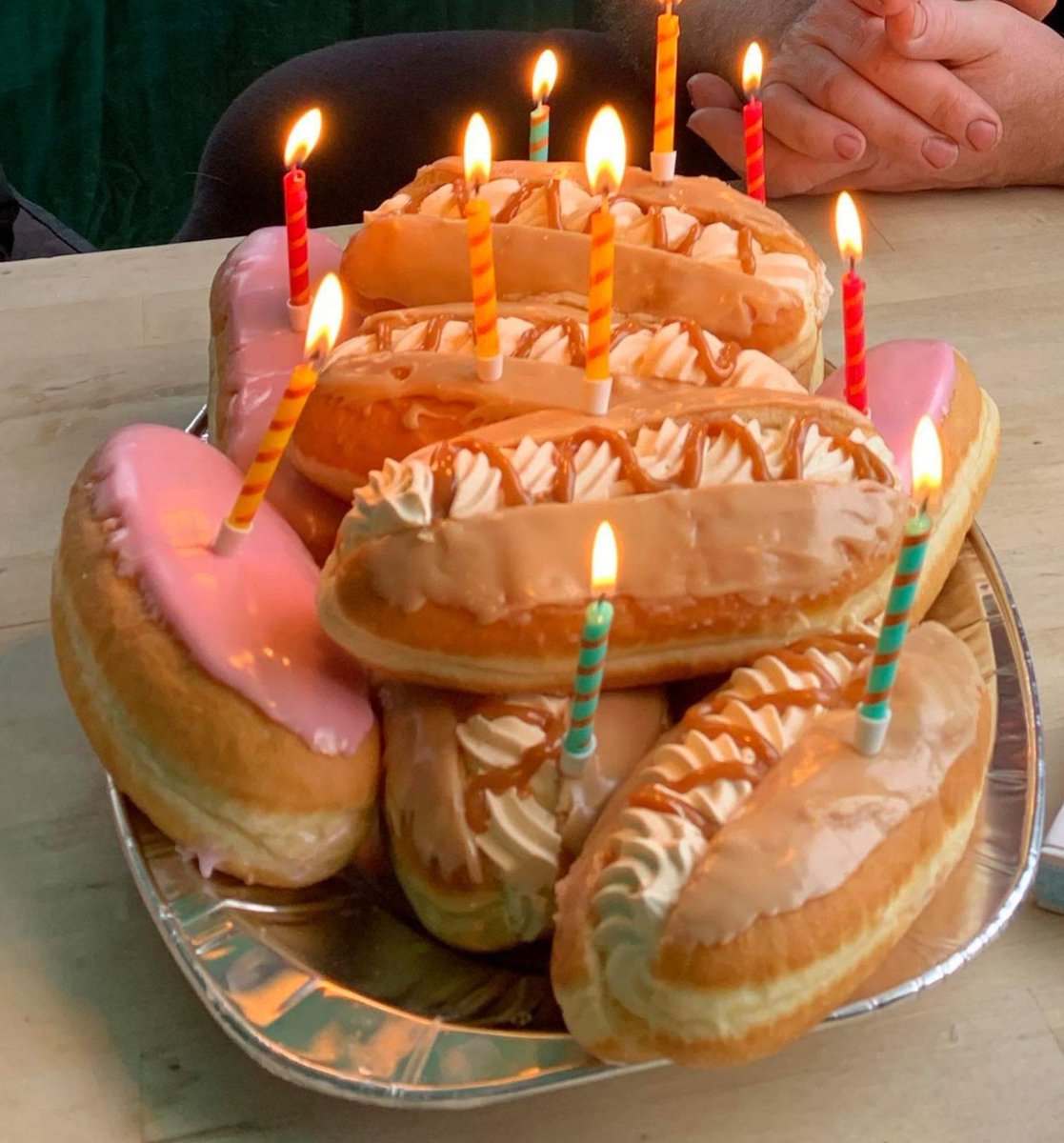 PengellyCarrie's tweet photo. @FriaryMill my birthday cake alternative went down a treat, fantastic service and amazing cakes <3 <3 https://t.co/zRTfrlPUL9