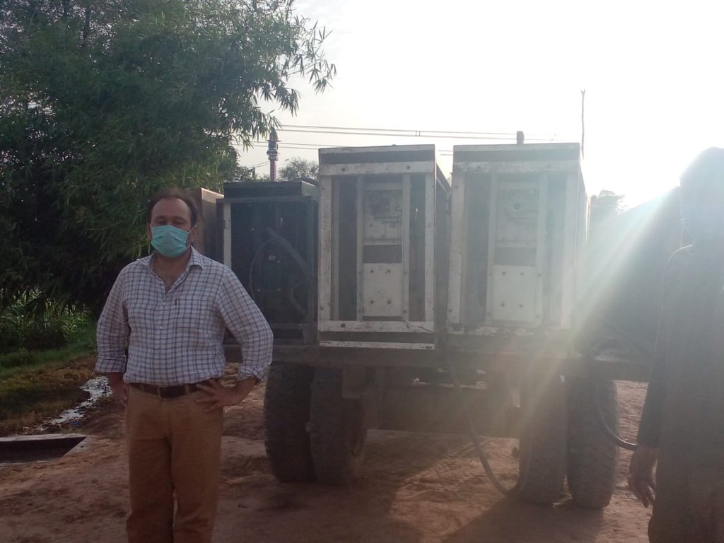 Mr Haider Khan, AC Noshehra Virkan took action against illegal petrol machines, 5 confiscated. Legal action underway
