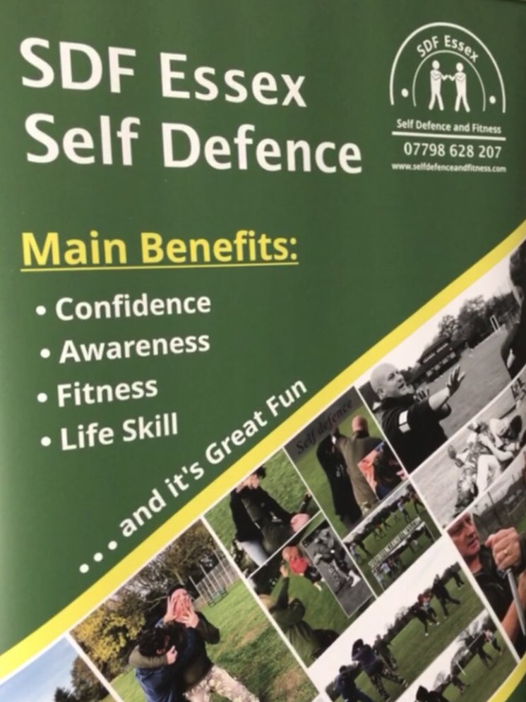 Hi @TheoPaphitis 

@SDFEssex is a local Essex business that teaches self defence and personal safety. 

Currently offering theory sessions for virtual groups. 

Personal safety is important, awareness is vital.

selfdefenceandfitness.com

#sbs #virtualgroups #virtualnetworking