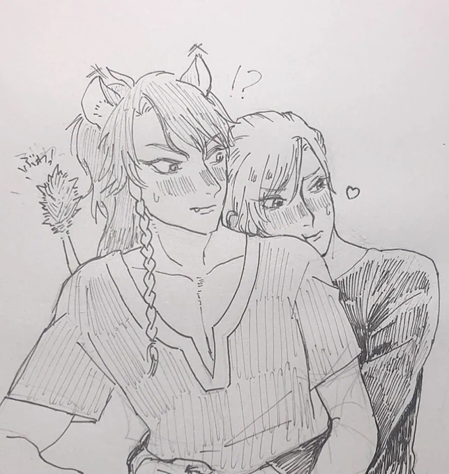 レオヴィル🦁👑
レオナさんはヴィルさんの甘えにはめっぽう弱いと思うのよ
一緒に照れあったらいい( ◜௰◝  )♡ 