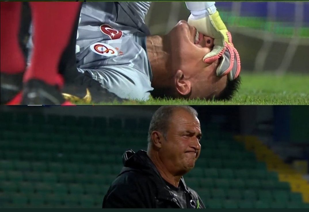 Şampiyonluk ne de kupa zerre umrumda değil ulan şu kareye bak. #muslera