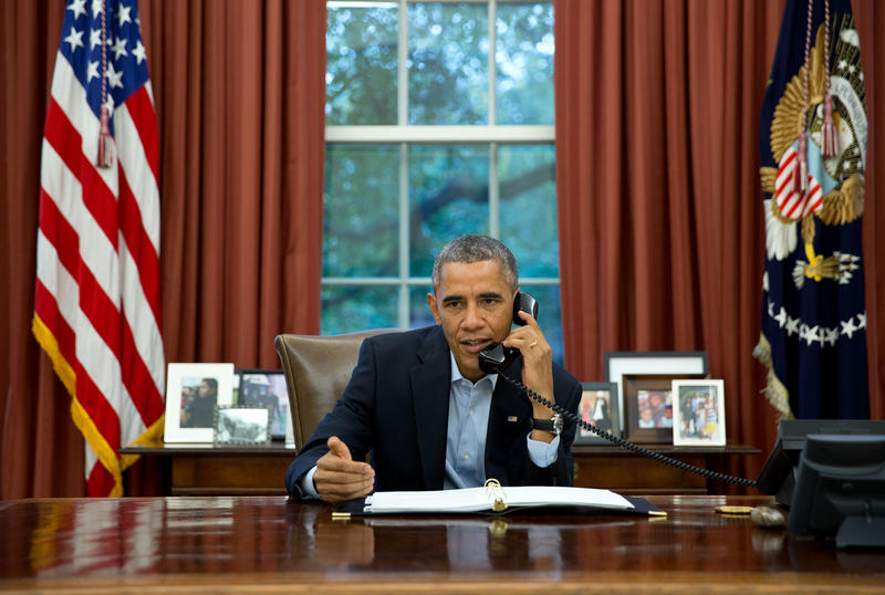 smthngclever's tweet photo. To commemorate the anniversary of the day @realDonaldTrump came to this earth, a picture of the last man I called President. #NationalObamaDay #OBAMADAYJUNE14 https://t.co/KBVlErwntp