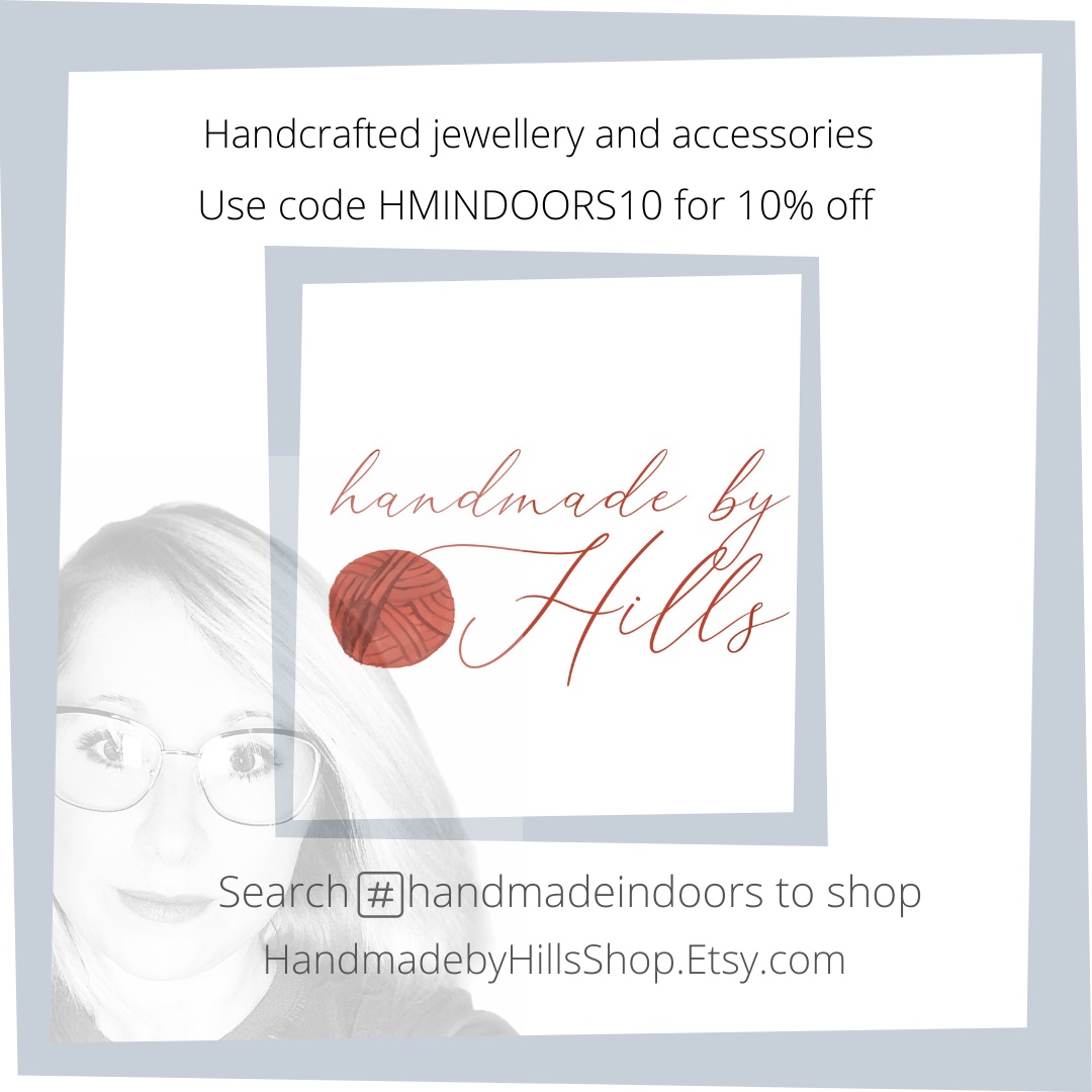 Follow #handmadeindoors and select recent to shop loads of fabulous more shops 
Use code HMINDOORS10 at the checkout for 10% off all weekend. No minimum order, free UK postage
