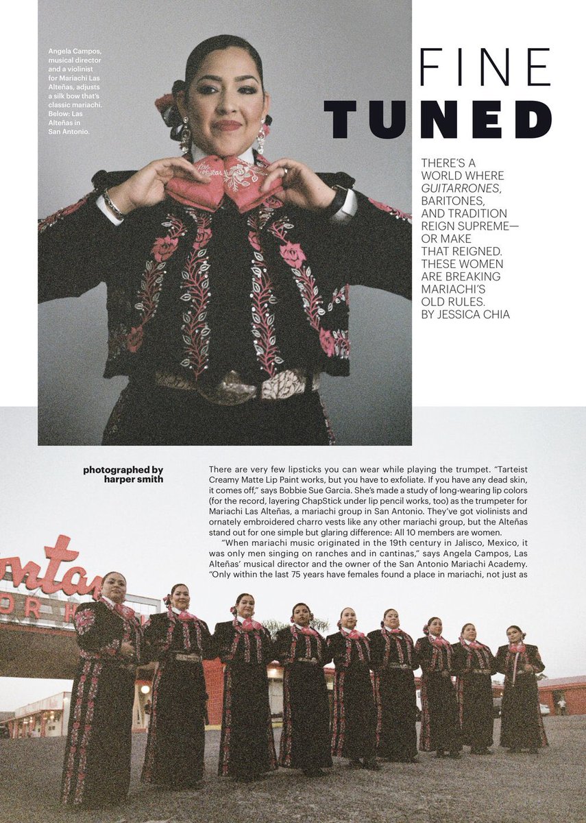 10) We highlight women who are defining beauty in their own cities and towns around the country like Braid Heaven in Kansas City and groundbreaking all-female mariachi band, Mariachi Las Alteñas in San Antonio...