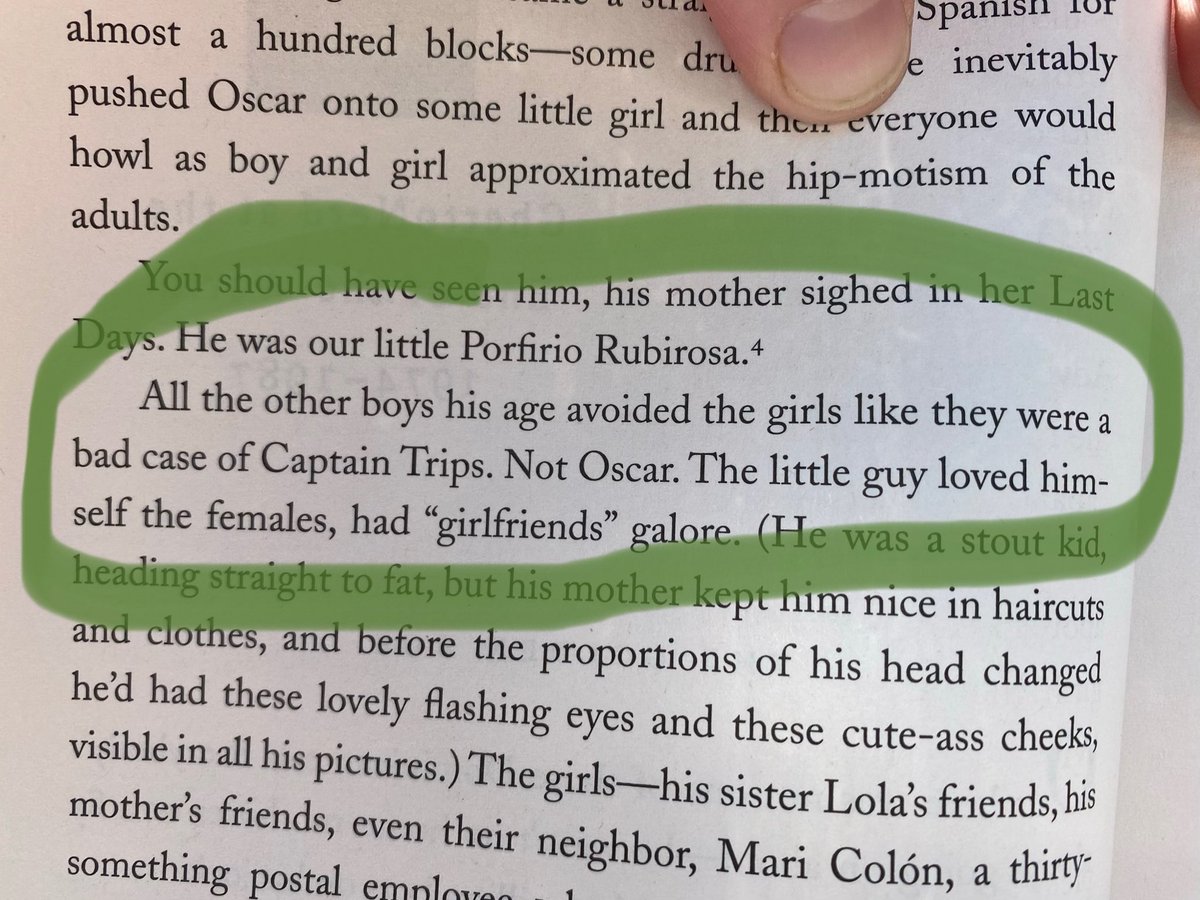 Library_Skyline's tweet image. Junot Díaz’ little nod to ⁦@StephenKing⁩ ...❤️