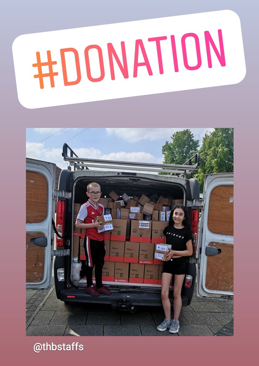 thbstaffs's tweet photo. The @lifeatsynectics van jam packed with cleaning products off to @hubbfoundation @portvalefoundation @officialpvfc
Thanks to my 2 little helpers 👍
#HelpingOthers #Support #BeKind #HygienePoverty #community #TheHygieneBank #Donation https://t.co/EZHoydMdNG
