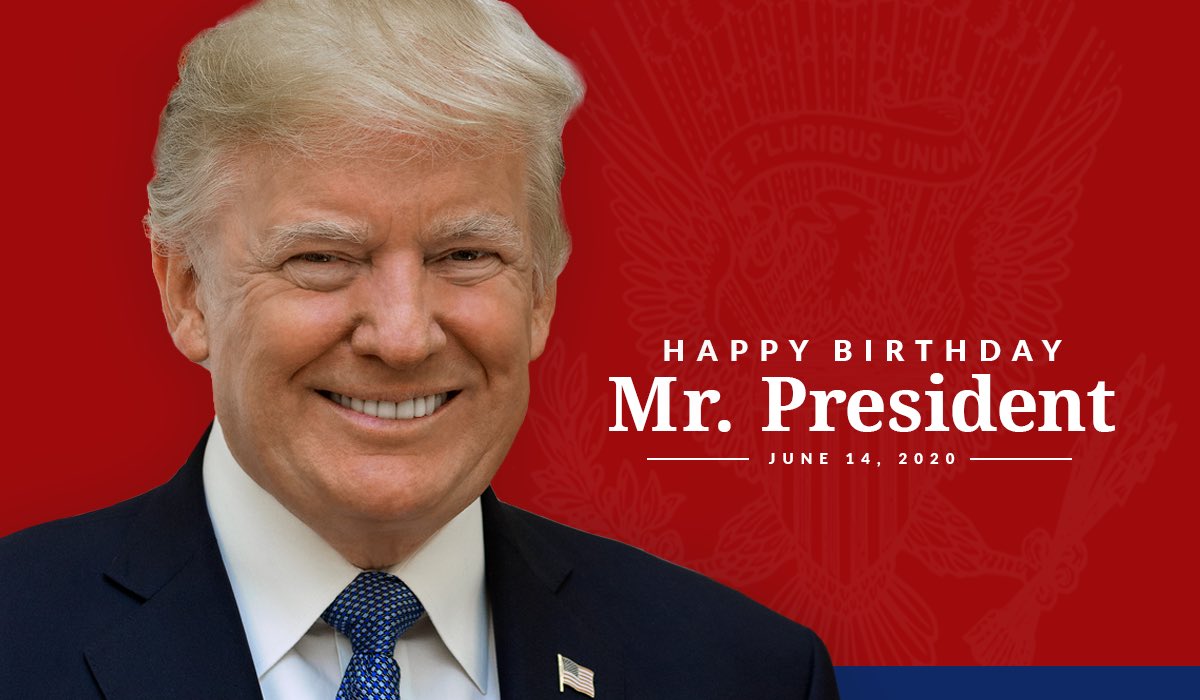 SpeakerJohnson's tweet photo. I hope you have a great birthday @realDonaldTrump! https://t.co/lmIXan1vhf