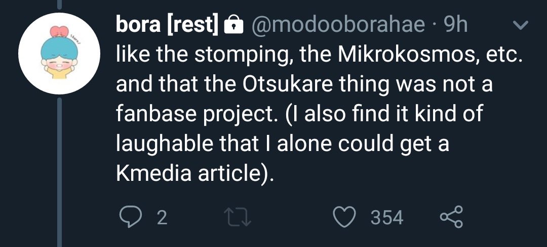 Proof that she’s a liar — her stories are inconsistent. First she claimed she DMed only about official projects, but later she claimed she actually did DM people about the Otsukare issue. She clearly won’t own up to her mistakes. She’s very irresponsible.