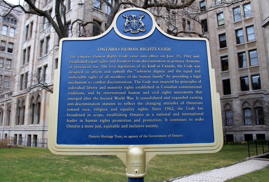 ONheritage's tweet image. #OTD in 1962, the Ontario Human Rights Code came into effect and established equal rights &amp;amp; freedom as primary elements of provincial law, with sexual orientation added to the Code in 1986.

Sharing our stories is an important part of Ontario's heritage. bit.ly/OHT_OHRC