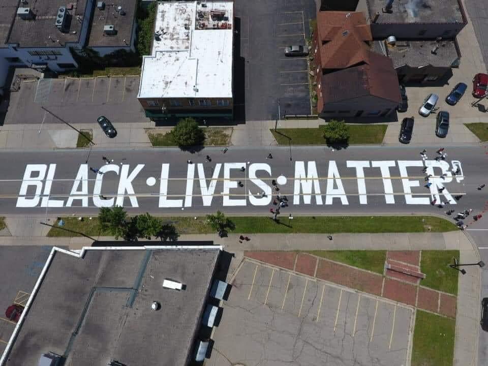 Downtown Flint, Michigan. #BlackLivesMattter