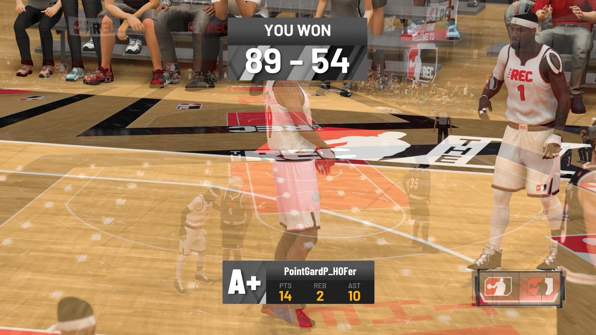 2khofEr's tweet photo. First day out! Point Gaurd P! dub-double, @2kfreeagent @Nba2kprospects #2kcommunity #2ktvnow #PS4share https://t.co/Nybq2tHQvk