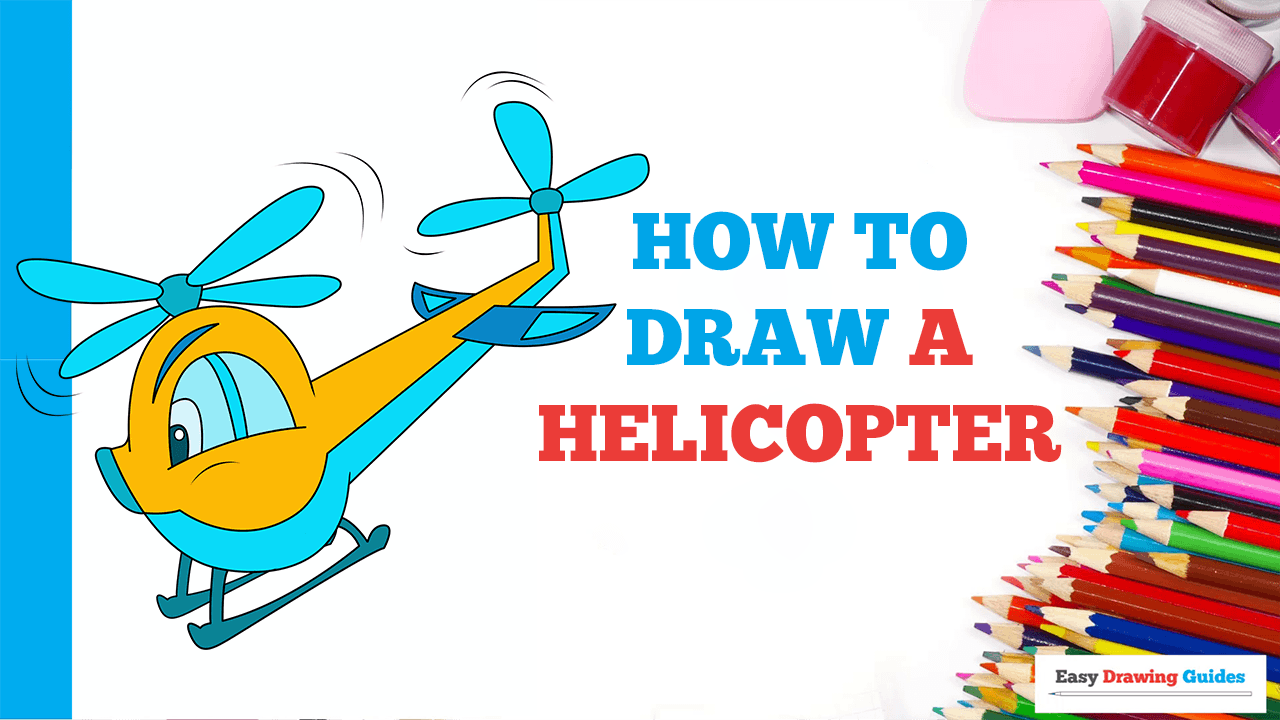 Easy Drawing Guides On Twitter How To Draw A Helicopter Easy To Draw Art Project For Kids See The Full Drawing Tutorial On Https T Co 6mdgeaqdln Helicopter Howtodraw Drawingideas Https T Co Q2ezdwf649