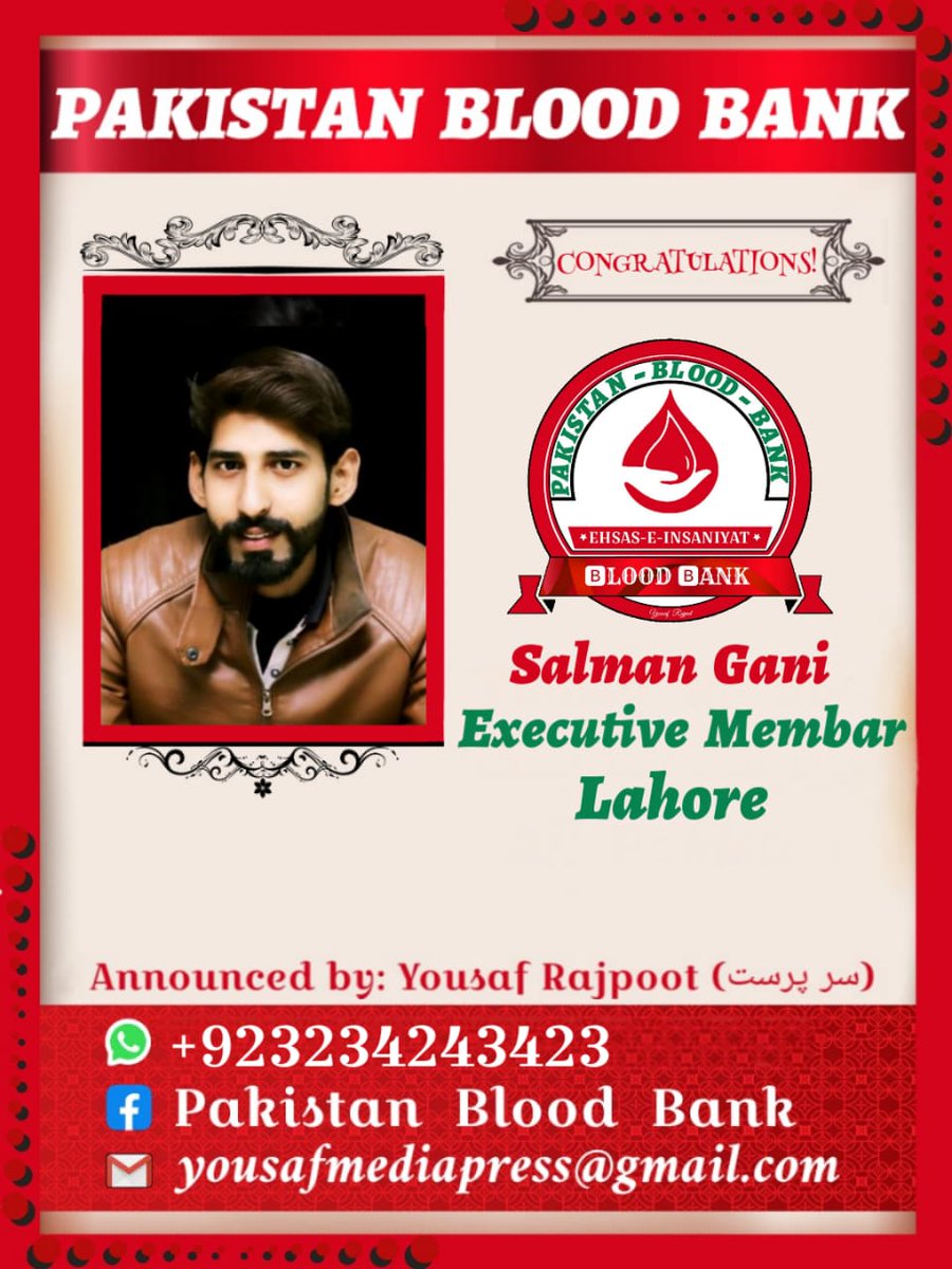 Pakistan Blood Bank Official tweet media