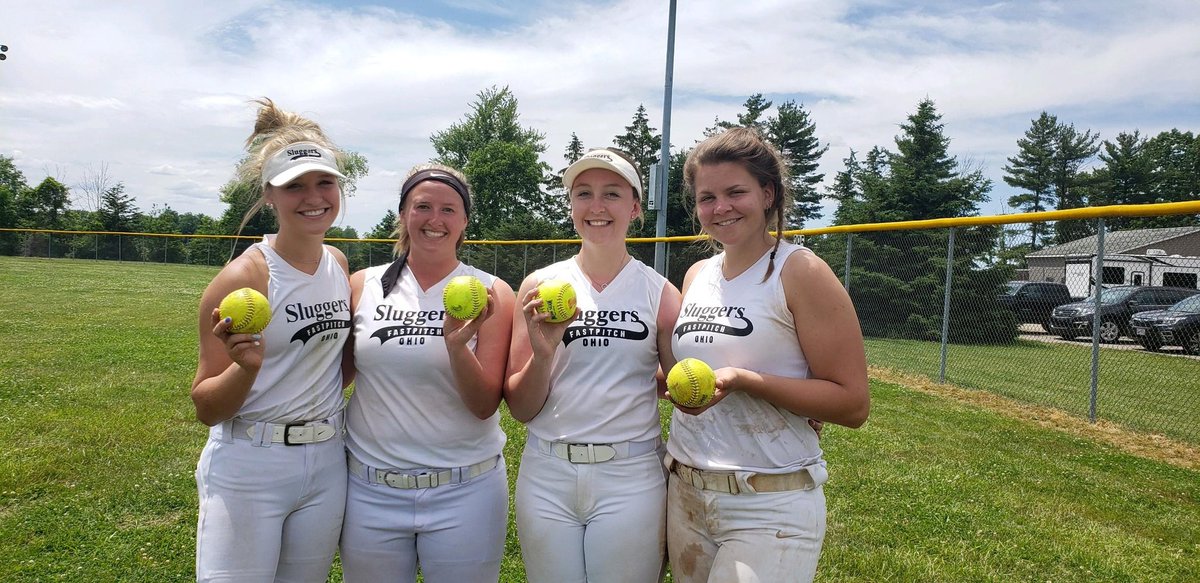 sluggersfpoh01's tweet photo. We had a pretty good opening weekend at the Peco Park Friendlies.
Went 2-1 with 4 BOMBS💣💣💣💣
@SestiliKendall @MattieR99
@KaitlynLeary16 @alieintihar3 https://t.co/82FBT2hzyc