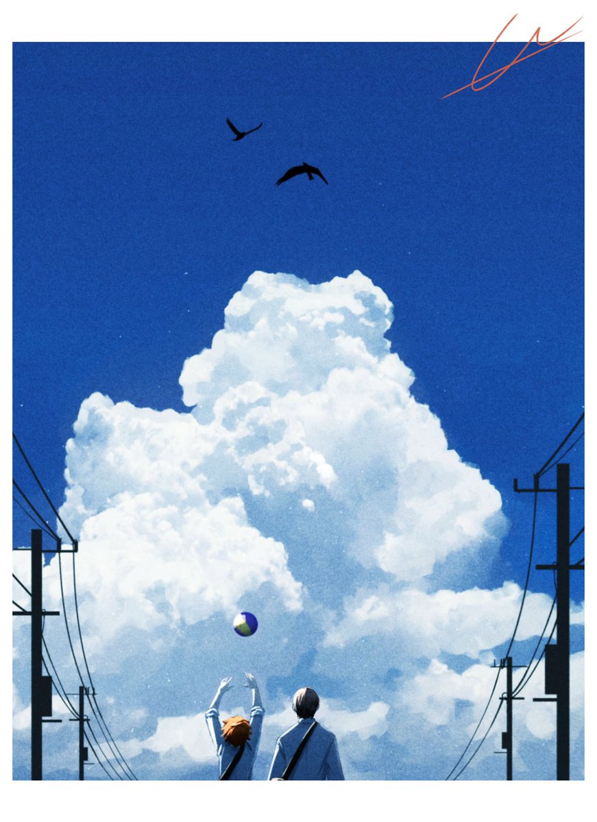 ハイキュー 影山と日向とあの日の夏 Kinoのイラスト