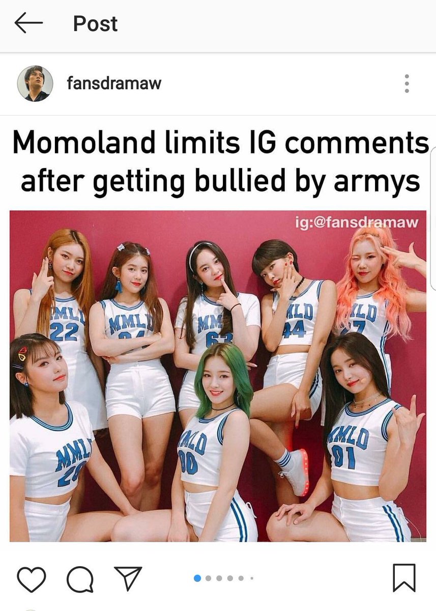 A thread of receipts that I compiled since armys always lying about what they did to momoland. I was there when this happened & witnessed the most disrespectful & vile things. Armys have been so proud for years of bullying them, wonder why they wanna make up lies & deny now. 