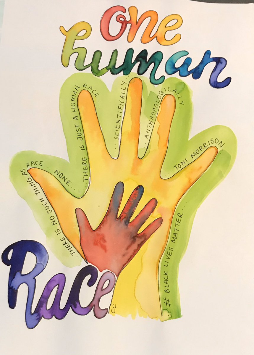 ClareCampbell7's tweet photo. #BlackLivesMatter artwork for home school 🖤🤍🤎 https://t.co/L9IZwHU42Y