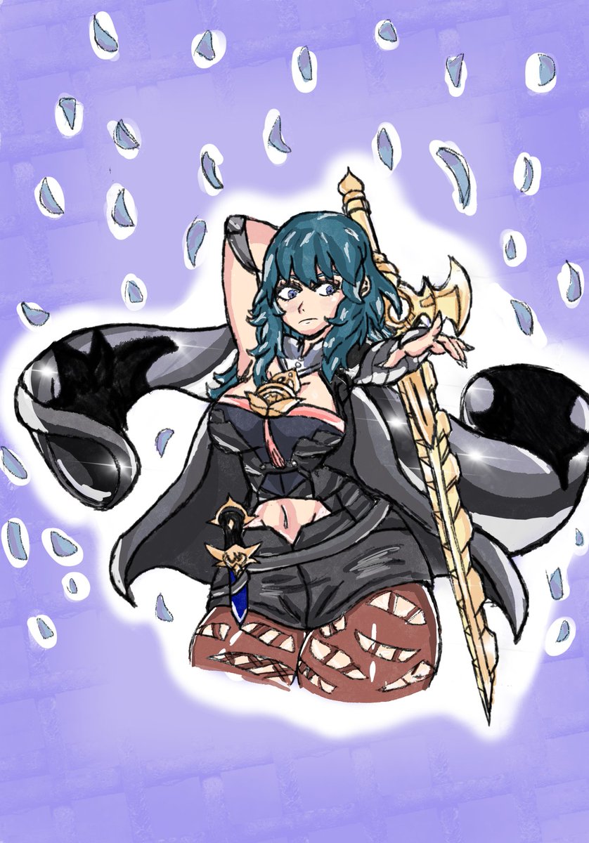 Dantheartist69's tweet photo. I drew this (female) Byeth FE3H as a old request months ago and may ass well post it so here hope y'all enjoy
#art #artwork #artists #fanart #sfw #sfwart #FireEmblemThreeHouses #byeth #Nintendo #fanart #drawing #artshare #fireemblem #Digital #digitalart #Procreate #procreateart https://t.co/fUUr8HXZWk