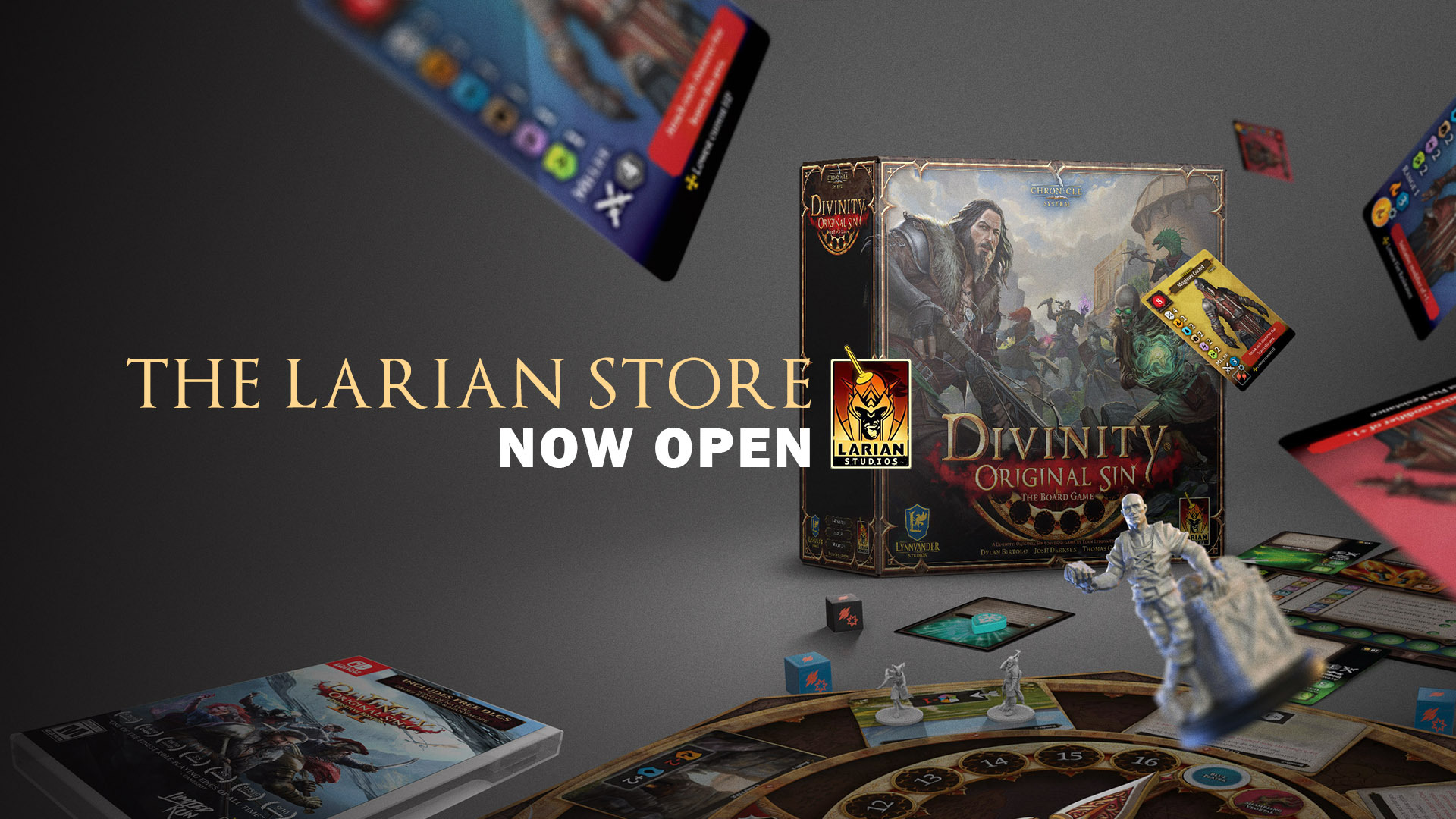 Larian Studios is making sweet music on Twitter: "The Larian Store is now  open! You can get the Switch version of D:OS2 that's sold out just about  everywhere, pre-order the graphic novel