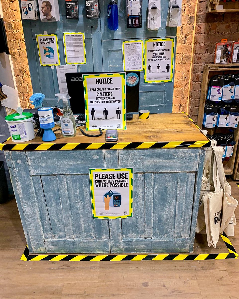 WE ARE READY⁣⁠
⁣⁠
We have been prepping the store ready for the reopening tomorrow.⁣⁠
⁣⁠
For more information click here;  ⁣⁠soo.nr/lu4s
⁣⁠
We hope to see you in-store soon.⁣⁠
⁣⁠
#heartofrunning #upandrunninguk #running #runningcommunity ⁠