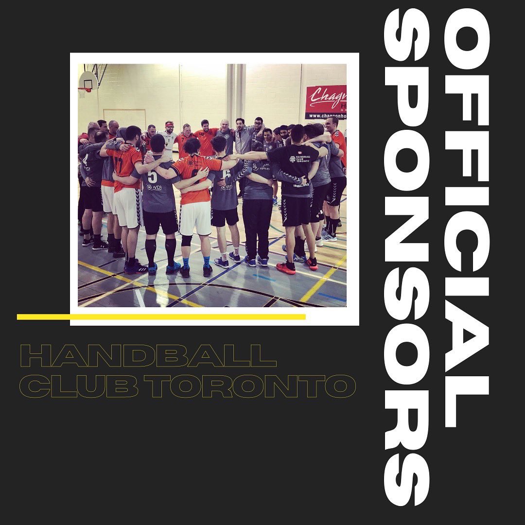 HandballClubTO's tweet image. Special thanks to all our 2019-20 season sponsors! Because of your generous support we can build our strong community and grow Handball in the GTA. 🙏
