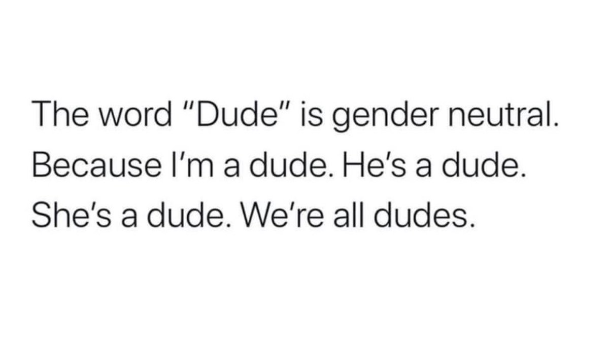 NerdyScienceGrI's tweet photo. I say “dude” allll the time 😂😂 https://t.co/euu6s5BbBT