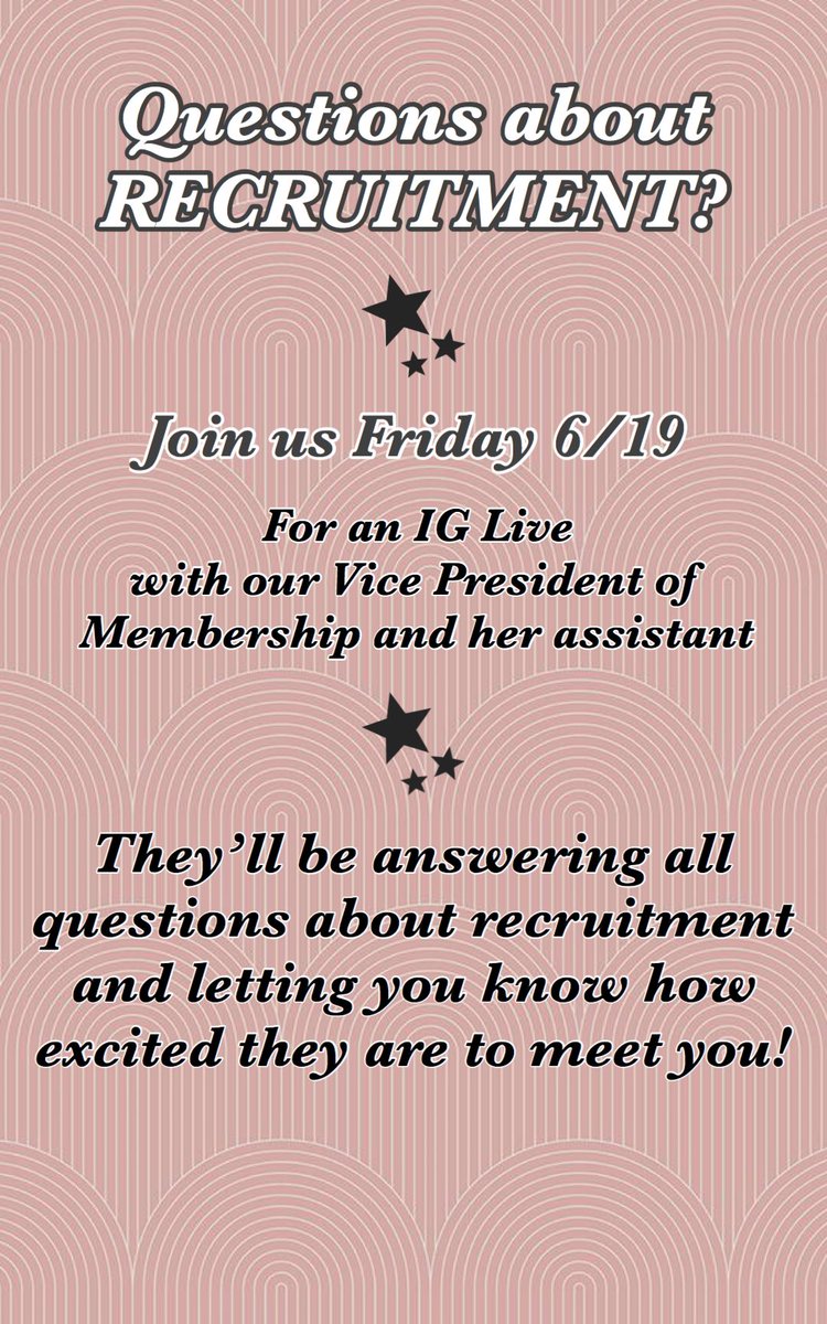 Head over to our Instagram for more details and ask questions for Friday! 💓