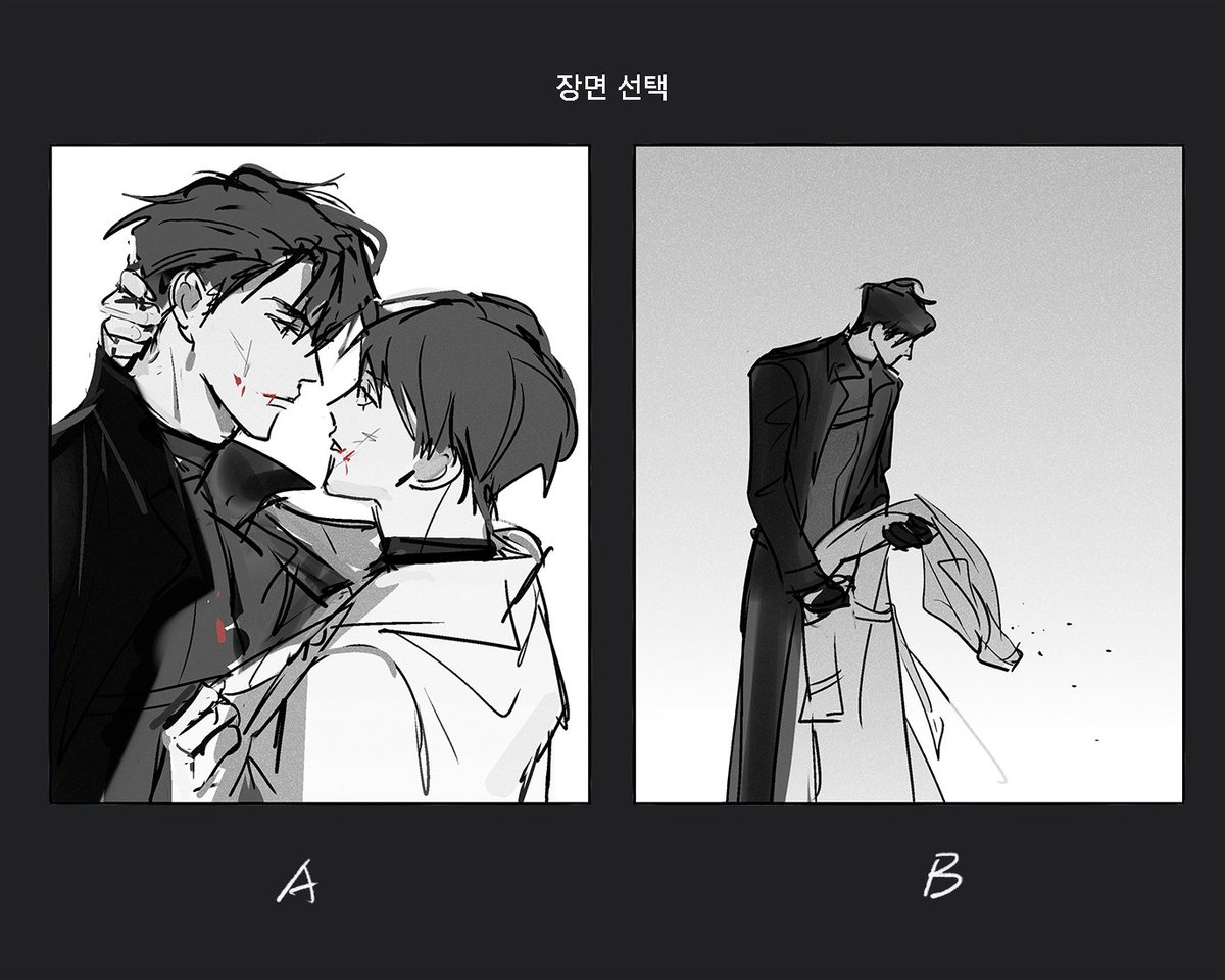 @wochaoe choose your fighter:  A.疯子couple  B.心碎人couple 