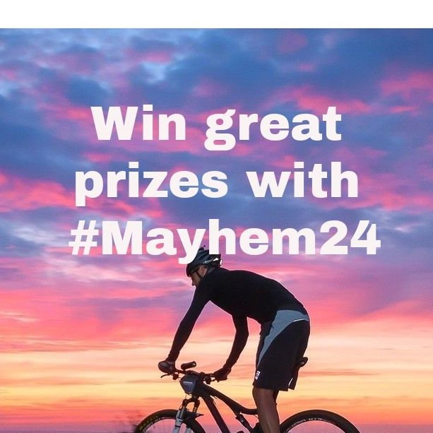 Win 1 of 24 fantastic prizes with our Instagram photo competition! Show us where you're riding when #MountainMayhem should've been on. Learn more at shorturl.at/ajuET #mtb #mountainbike #mtblife #bike #win #CompetitionTime