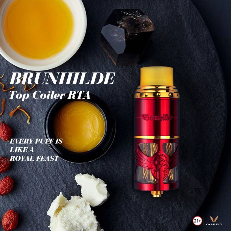 Brunhilde RTA in red-gold colorway😍😍😍
Do you like it??😎😎
Warning: You must be of legal age to vape, thank you~
#vapefly #brunhilderta #rta #vapelife #vaping #vape #vapefam #vapecommunity  #vapers #ecig