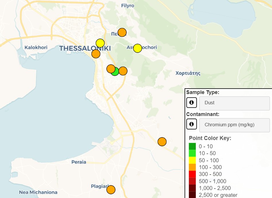 Map My Environment (@mapmyenv) on Twitter photo Our UK lab may be closed due to COVID-19, but that has not stopped them from expanding the #MapMyEnv database.
#Greece is now live! 20 dust samples from #Athens and #Thessaloniki can be viewed at mapmyenvironment.com with more to come...
#citizenscience <a href="/DustSafeStudy/">360 Dust Analysis π </a> Our UK lab may be closed due to COVID-19, but that has not stopped them from expanding the #MapMyEnv database.
#Greece is now live! 20 dust samples from #Athens and #Thessaloniki can be viewed at mapmyenvironment.com with more to come...
#citizenscience <a href="/DustSafeStudy/">360 Dust Analysis π </a>