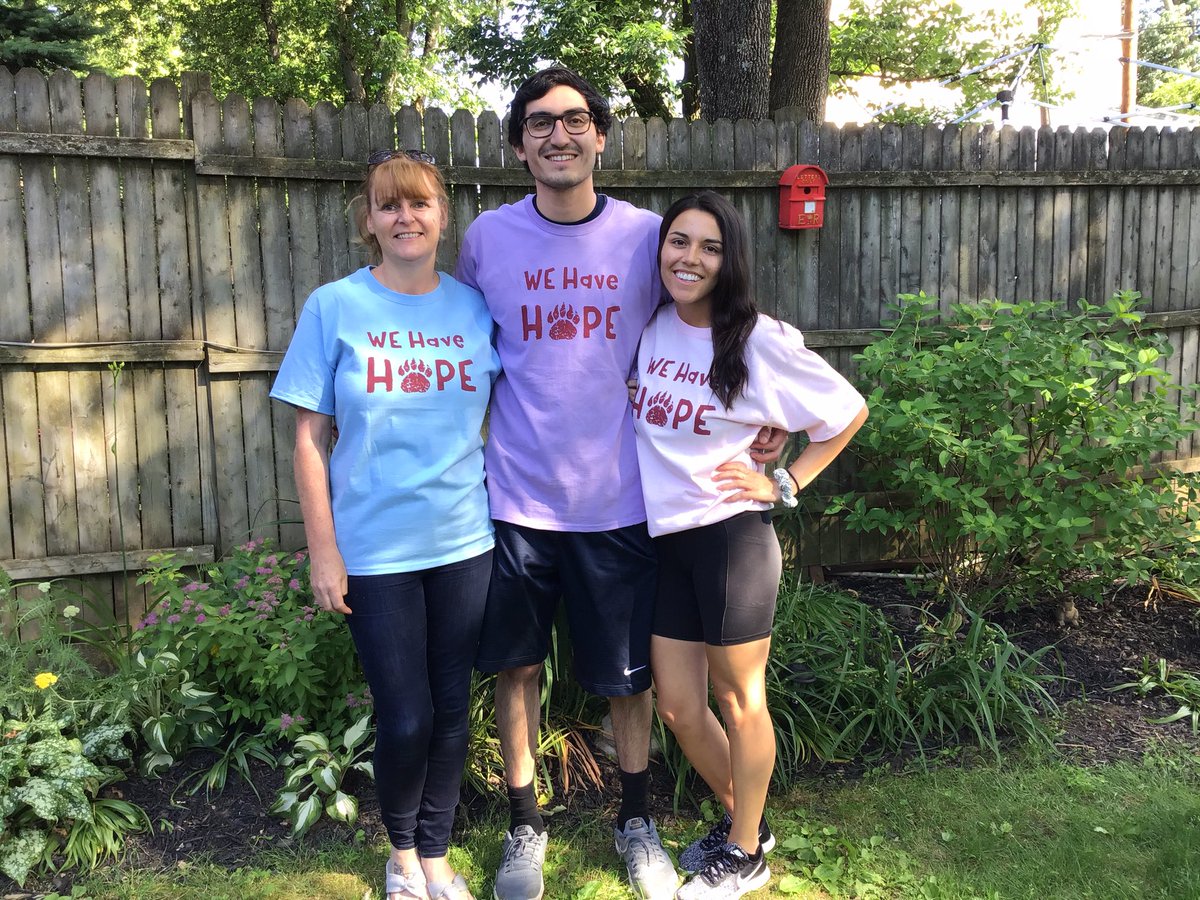 Three Warwick Bears sharing the message of hope <a href="/CBWarwickElem/">Warwick Elementary School CBSD</a>