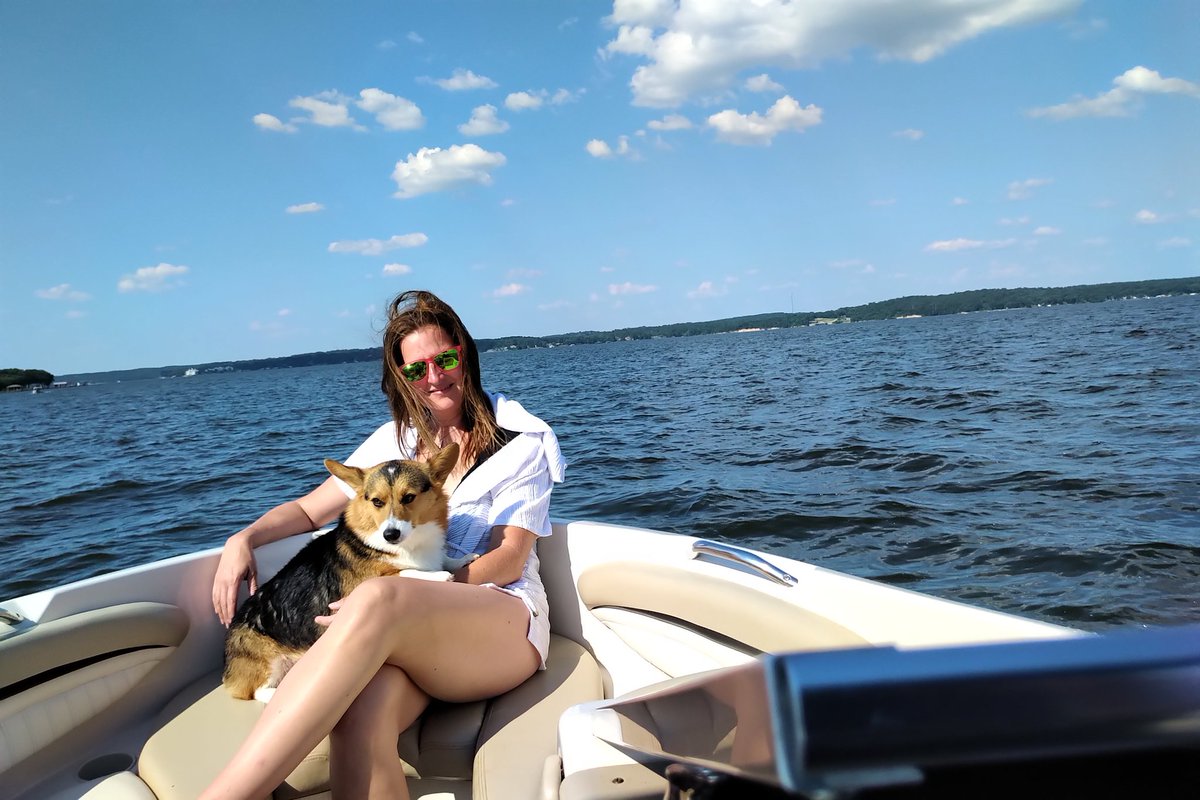 Some days, you just go out on a boat and take a breath.