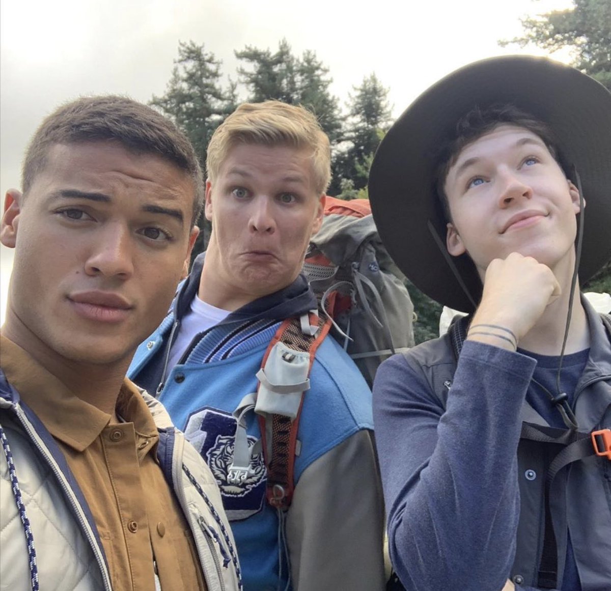 Senior camping trip 🌳