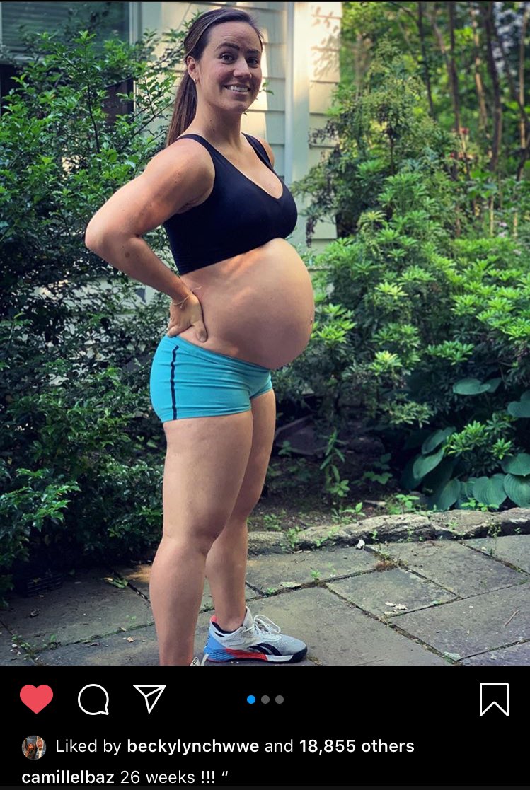 Melissa 🌈🫶🏻 on X: Becky Lynch has the cutest little baby bump