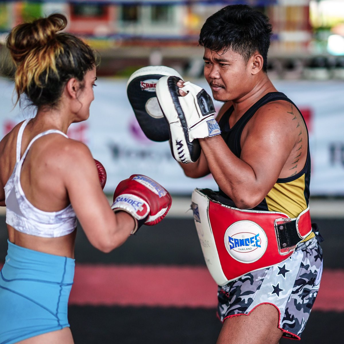 SumaleeBoxing's tweet photo. DON’T FORGET: #Sumalee #Phuket is open for private #MuayThai lessons already. Group #training training starts on July 1st. #MondayMotivation https://t.co/PoKqTHgATS