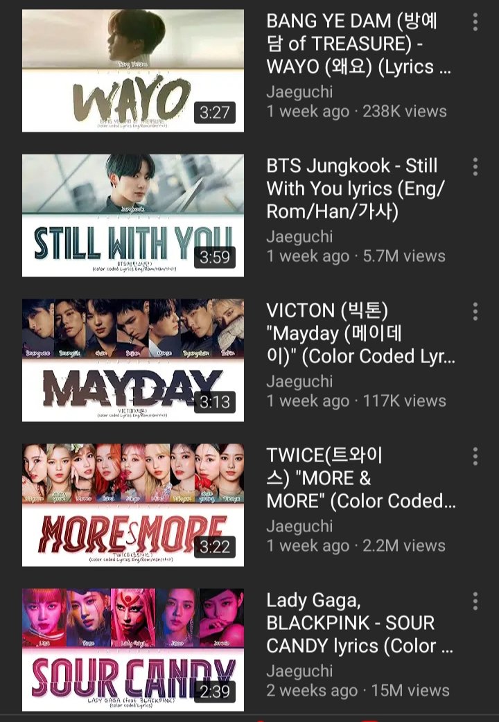 Iove4sana's tweet photo. ATTENTION ONCE!!

A few big kpop lyrics youtube channels has been exposed for making for making money off of their lyric videos by taking advantages of the loophole in the youtube copyright system.

Avoid watching lyrics videos from Zaty Farhani &amp; Jaeguchi (Lemoring). https://t.co/t22CiRUgEF