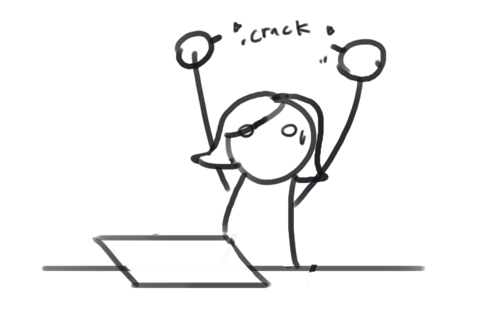 I managed to put my pen back together, but one of my buttons doesn't work anymore and sometimes my pen glitches out. I deserve this though because I'm a fool. 