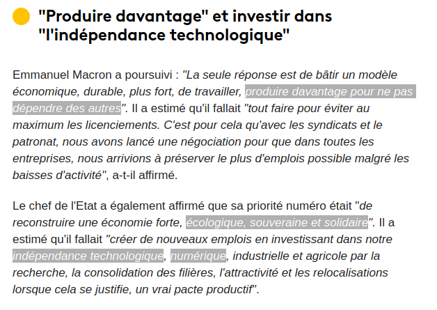 NumEtik's tweet image. Nous, nous sommes déjà prêts à aider nos entreprises ;)
#LogicielLibre Numérique → #Éthique #Solidaire #Décentralisé #macron20h