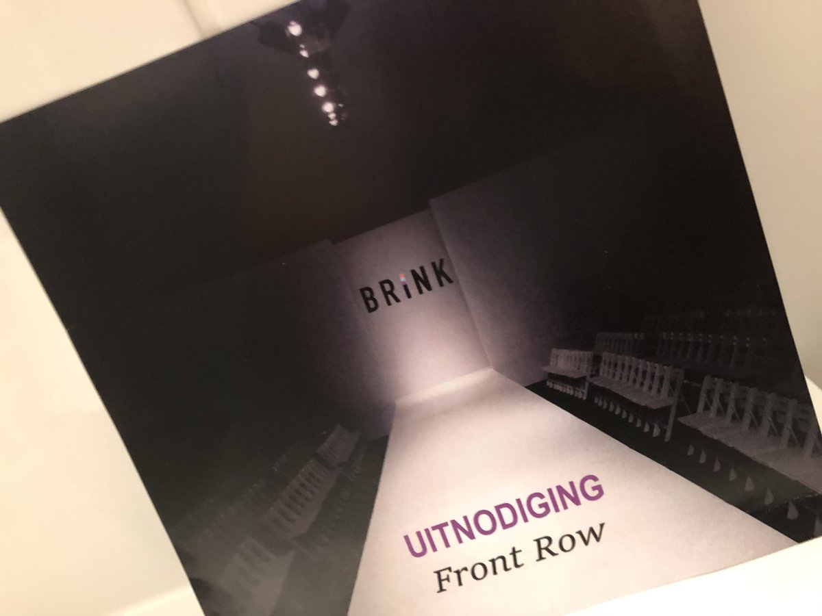 Front row Ticket voor de #HJB van Brink (<a href="/brinkgroep/">Brink</a> <a href="/brink_nl/">Brink</a> @IbisSoftware) ligt klaar! Verleiding weerstaan! #tekenvanadriaan