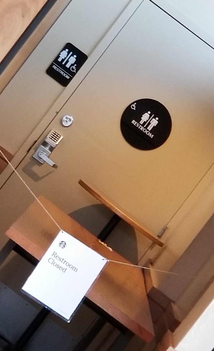 combatradio's tweet photo. A 17yr old African-American girl could not use the restroom at  #starbucks on #CotaSt and #StateSt #SantaBarbara --staff said 'not obligated' since indoor seating not allowed #boycottstarbucks https://t.co/dYLqeplYou