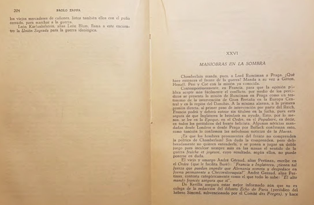 107.Tenían a la opinión pública convencida qAlemania y Italia eran una pobres campesinos y sus armas eran d cartón y con las fake news lograron engañar y hacer un frente belicista con el puño cerrado en alto, el judeo León Karfunkelstein alias León Blum hace un ritual celebrando.