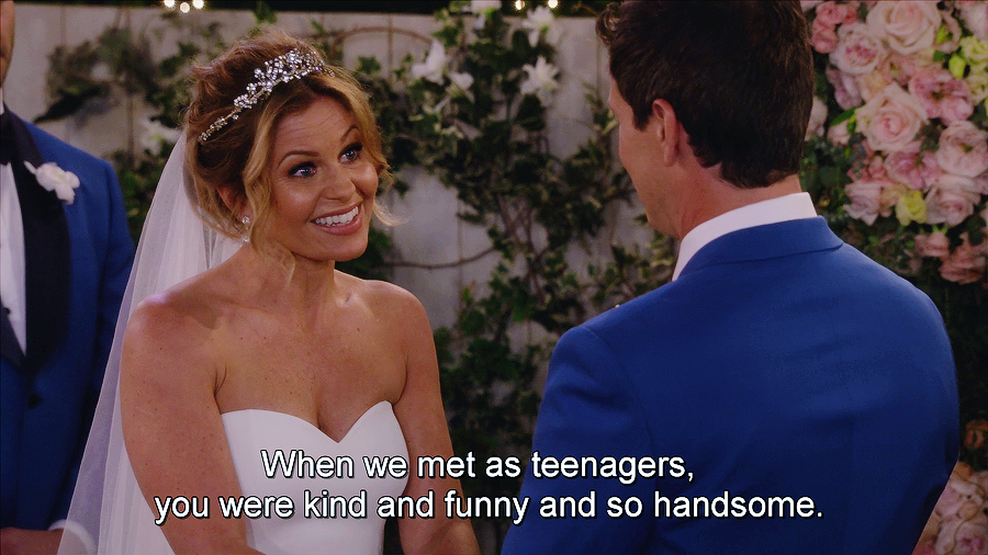 SteveAndDJ's tweet photo. DJ's vows #Steej #FullerHouse https://t.co/miLZHgfhyG