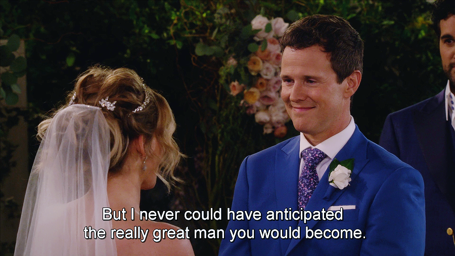 SteveAndDJ's tweet photo. DJ's vows #Steej #FullerHouse https://t.co/miLZHgfhyG