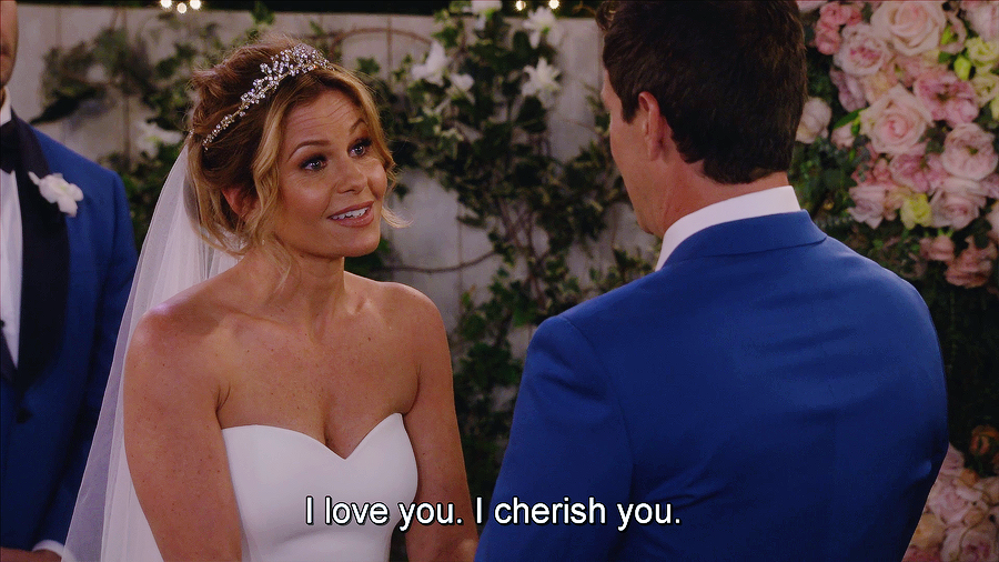 SteveAndDJ's tweet photo. DJ's vows #Steej #FullerHouse https://t.co/miLZHgfhyG