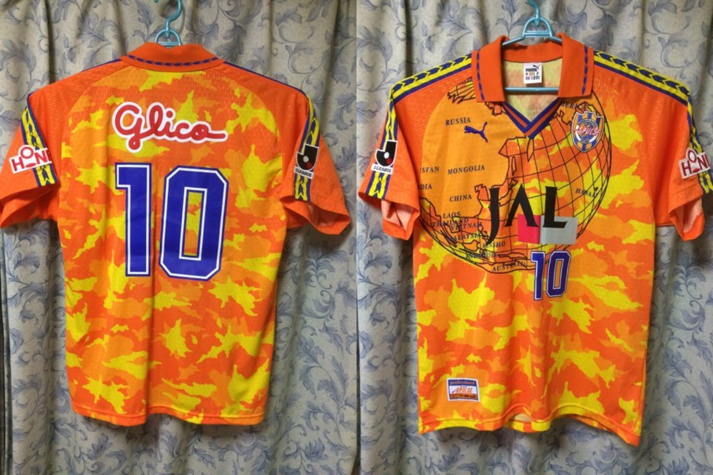 Twitter 上的 Football Muuseo Pickup ユニフォーム コレクション 清水エスパルス 99 ホーム By Vegarenoさん 清水エスパルスの1999年シーズンのホームになります 同モデルは01年まで仕様されますが フロントのjalの回りに目 T Co Yrn25ep37q